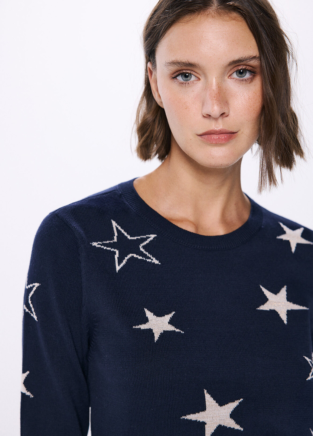 Темно-синий демисезонный джемпер джемпер Springfield