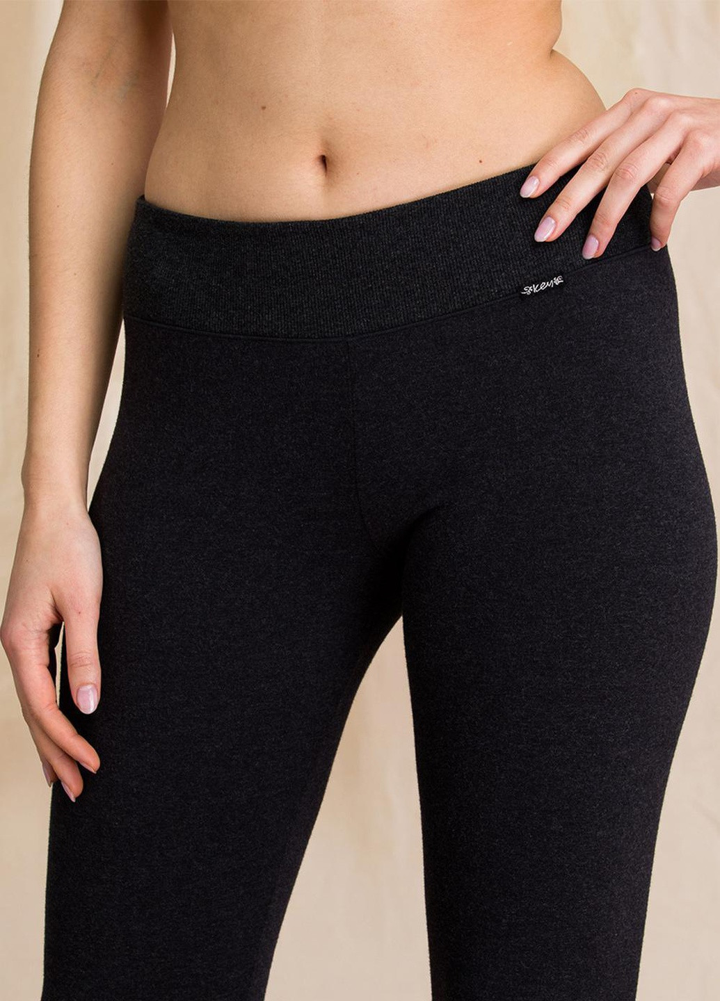 Легінси жіночі Hot Touch XL чорний меланжевий LXL 729 3 Key (254102586)