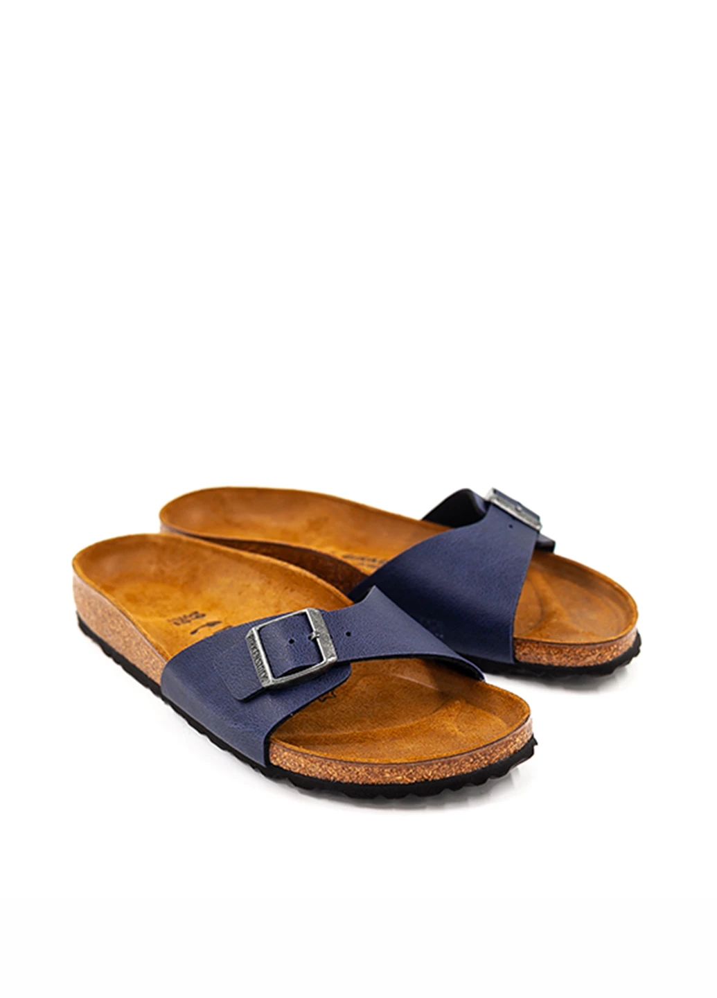 Темно-синие шлепанцы Birkenstock