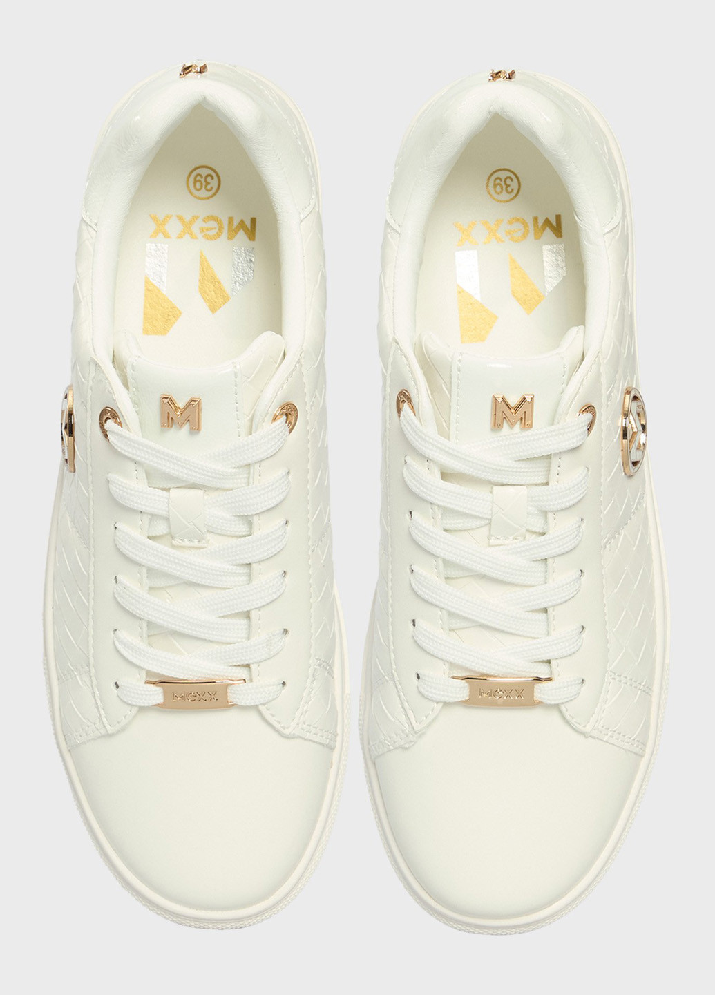 Белые кеды Mexx