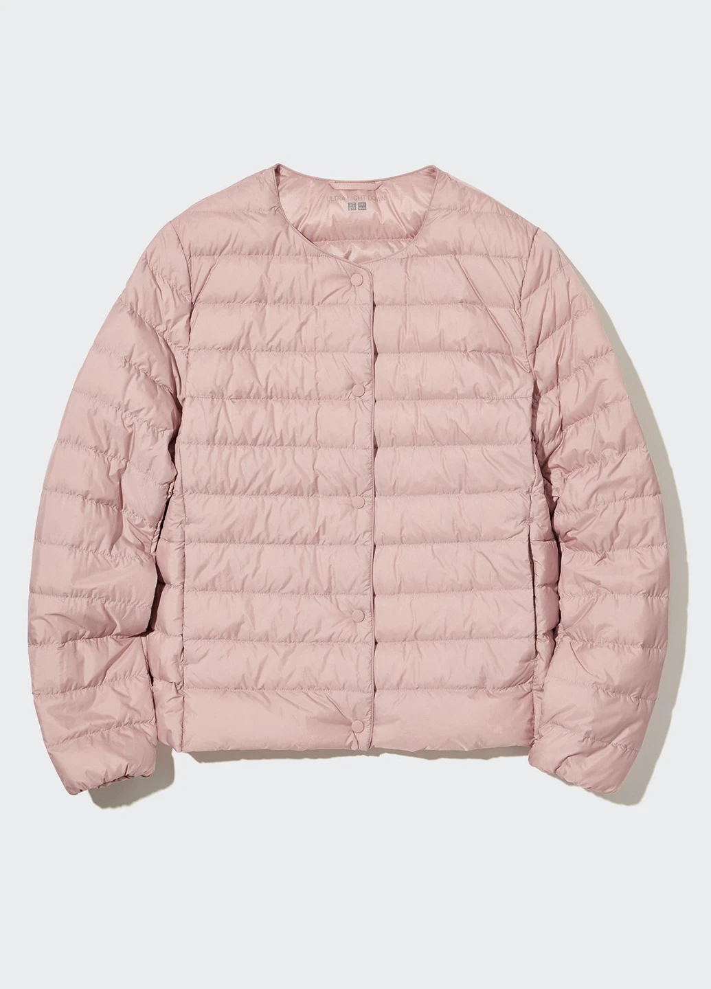Рожевий демісезонний Пуховик Uniqlo