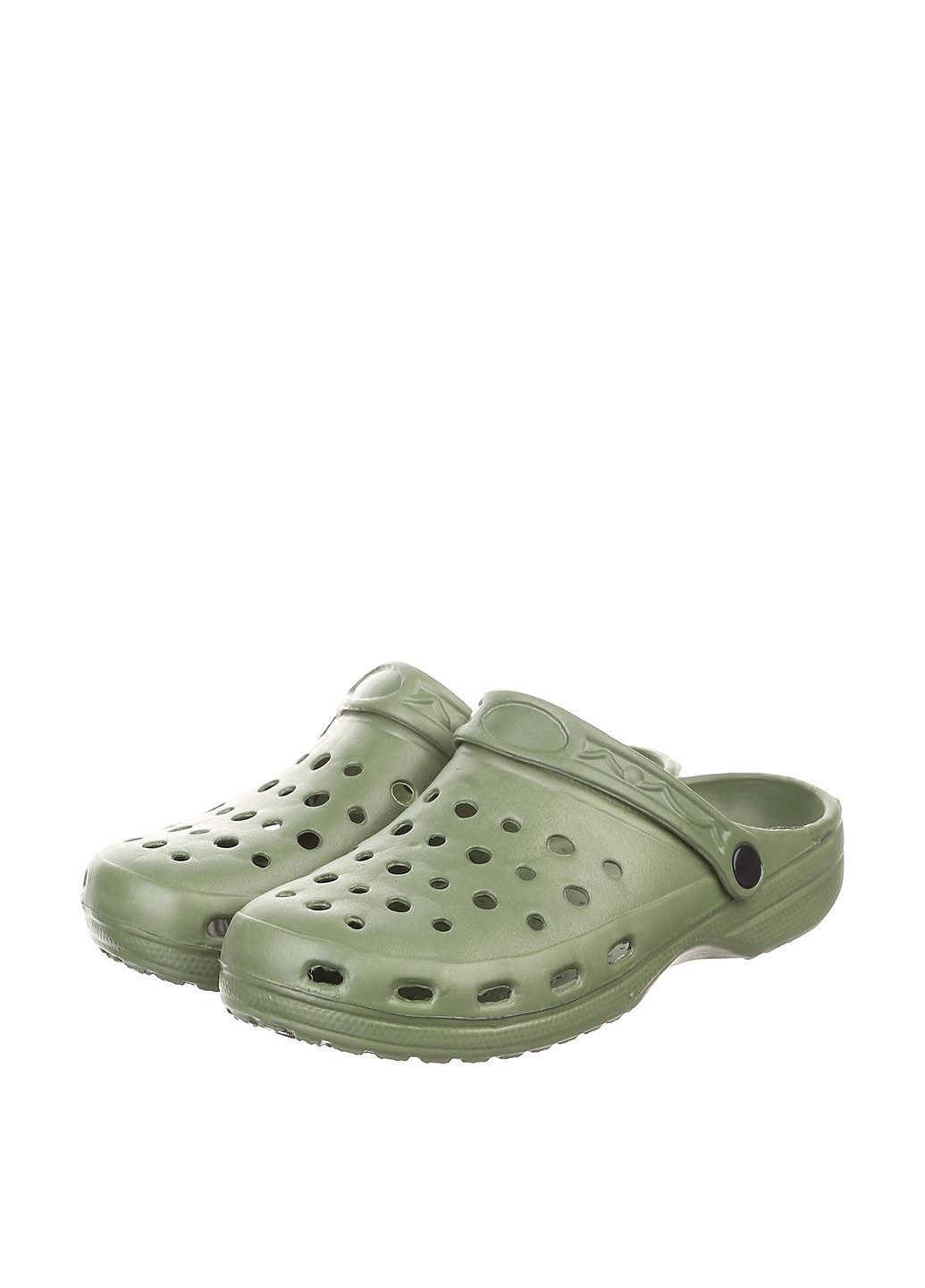 Хаки сабо Crocs