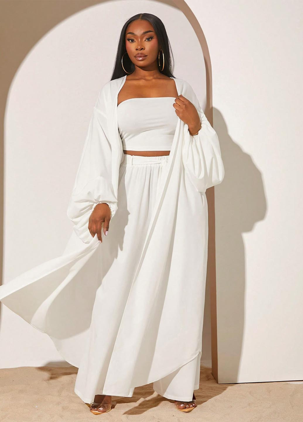 Костюм (топ, штани, накидка) SHEIN (346168268)