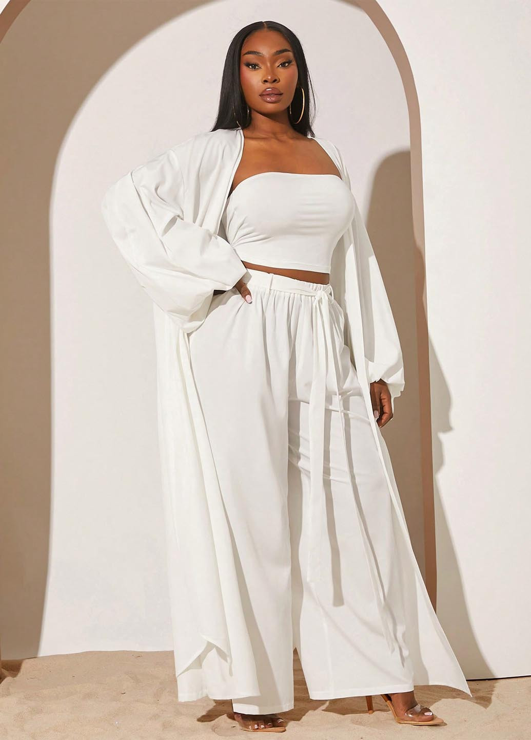 Костюм (топ, штани, накидка) SHEIN (346168268)