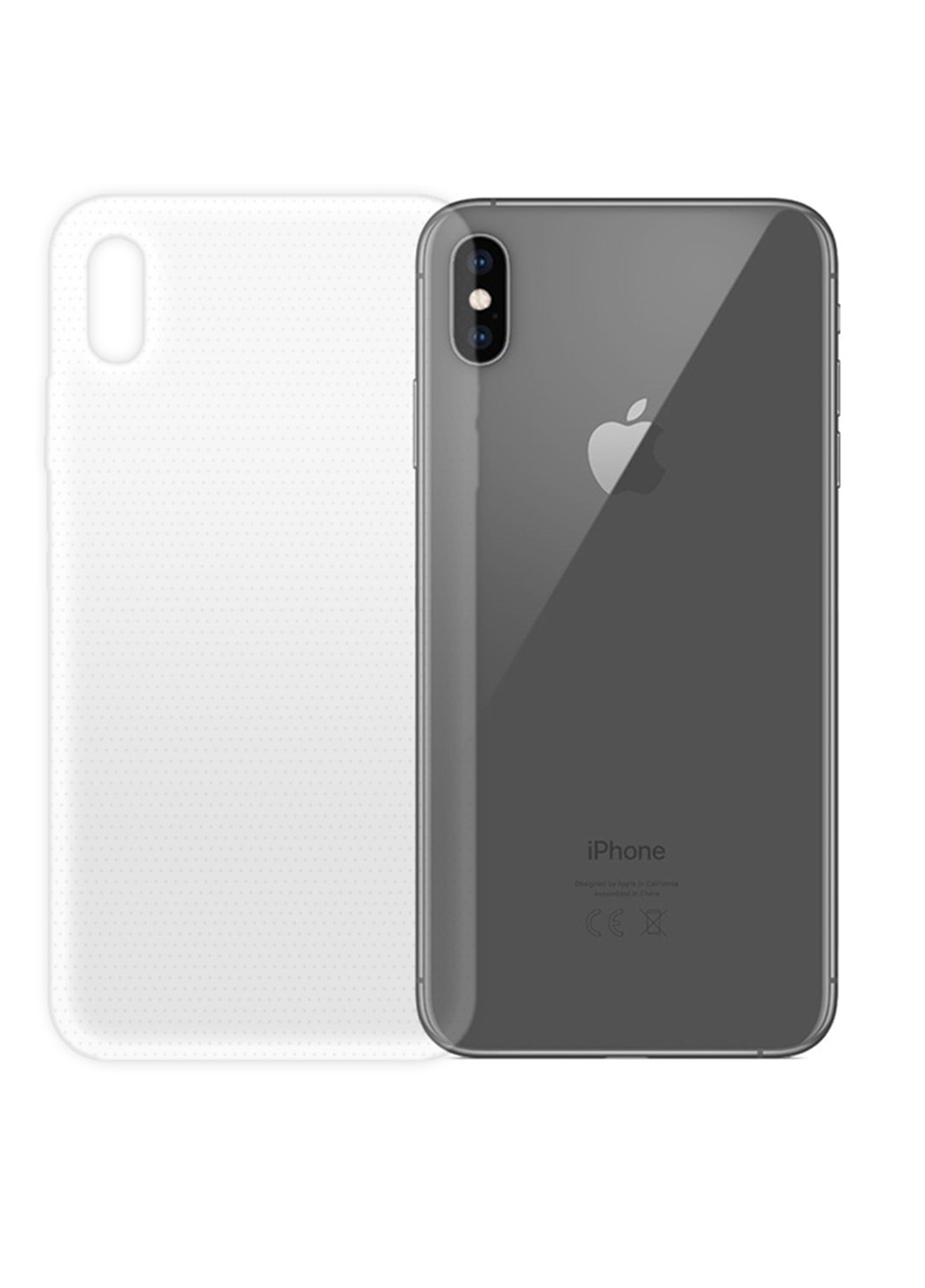 Чехол Case (TPU) Extra Slim Global для apple iphone xs max (светлый) (131340212)