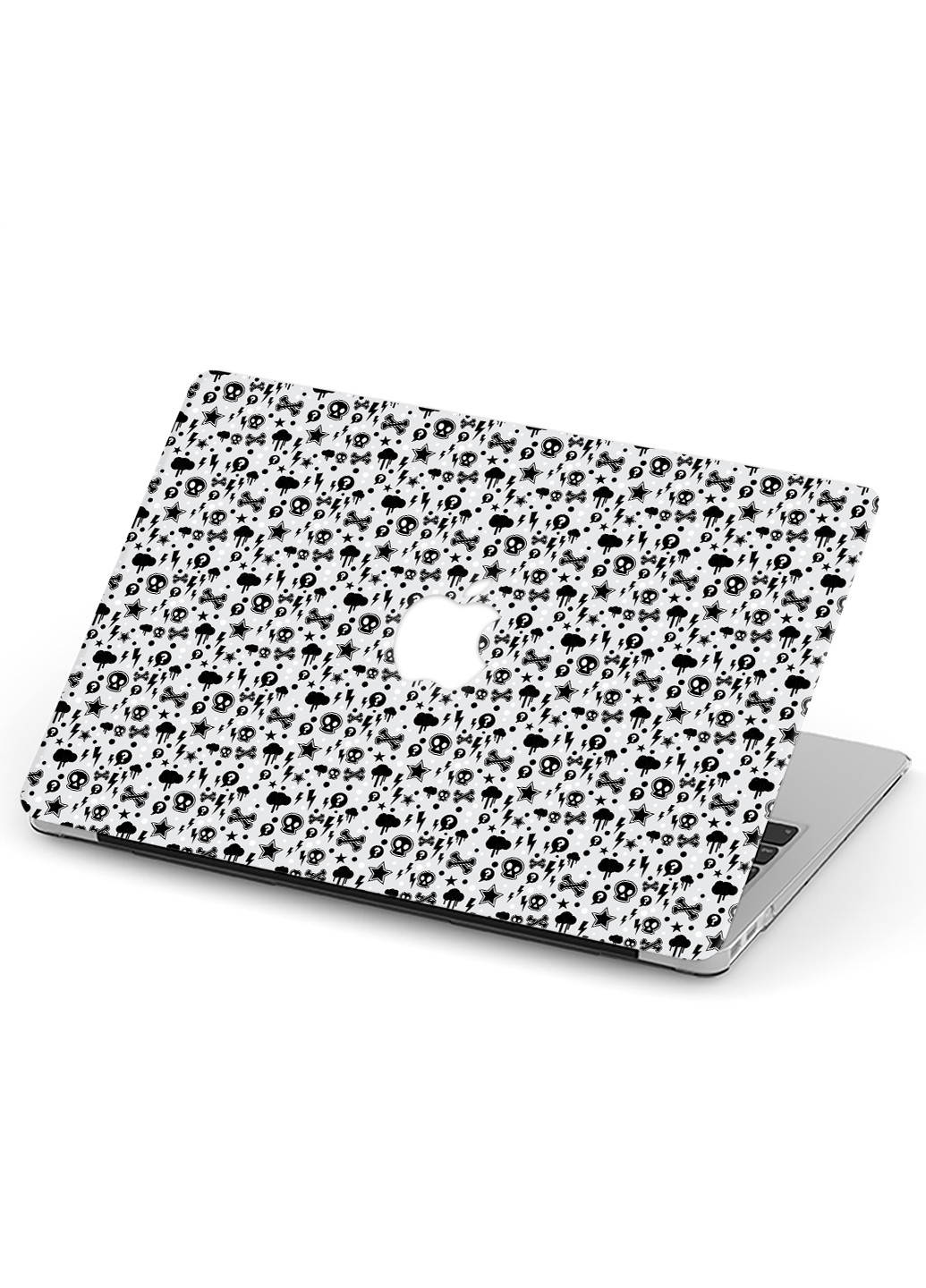 Чехол пластиковый для Apple MacBook Pro 13 A1278 Паттерн черепа (Skull pattern) (6347-2449) MobiPrint (218867801)