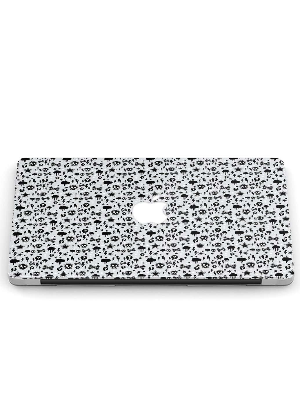 Чехол пластиковый для Apple MacBook Pro 13 A1278 Паттерн черепа (Skull pattern) (6347-2449) MobiPrint (218867801)