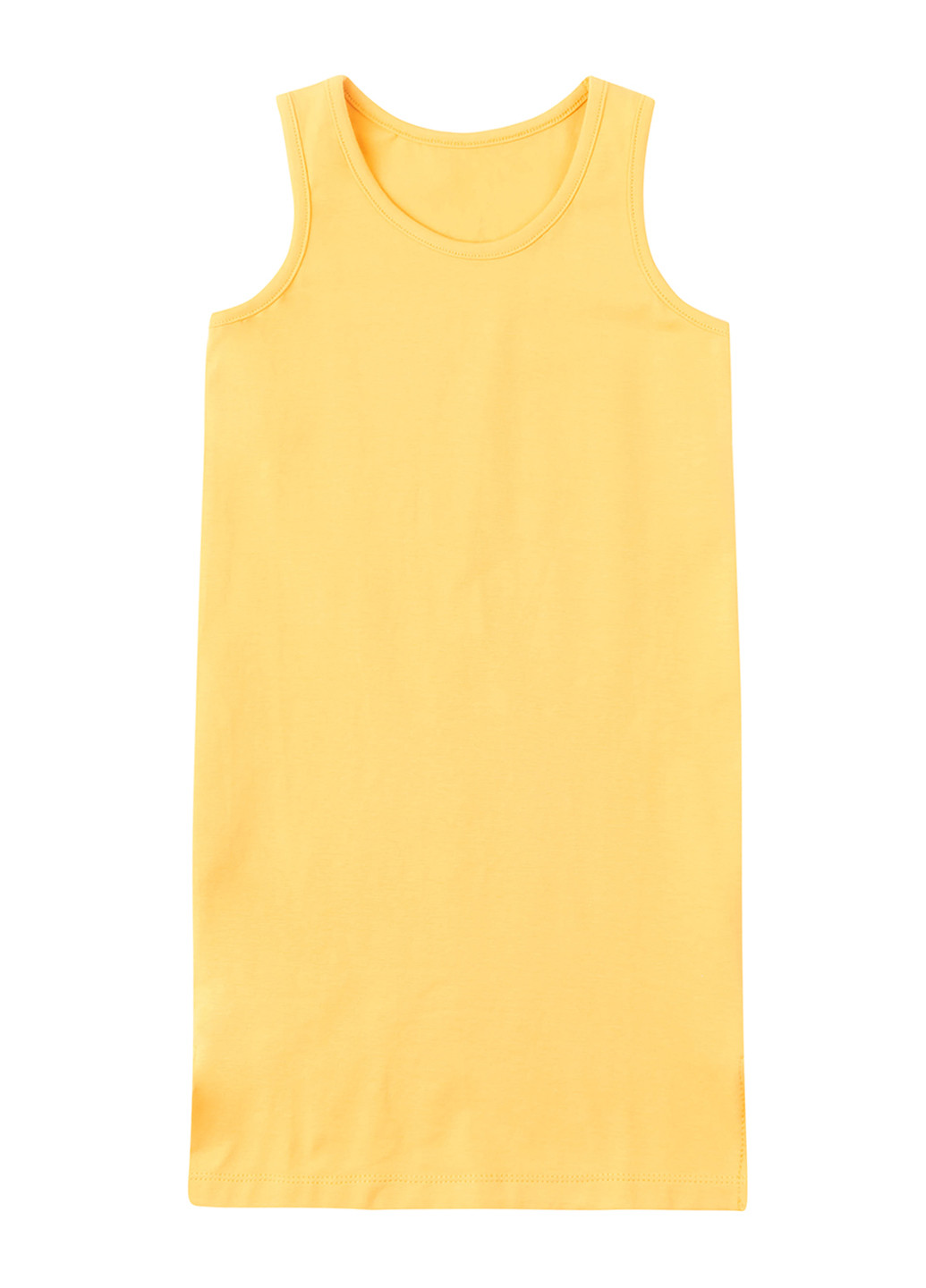 Жовтий літній комплект (сарафан, футболка) Z16