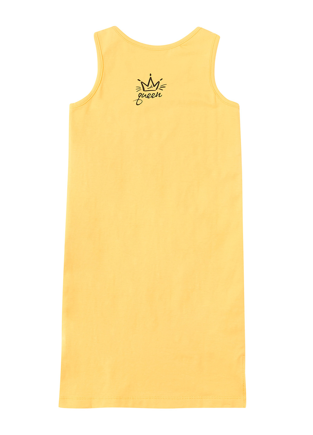 Желтый летний комплект (сарафан, футболка) Z16