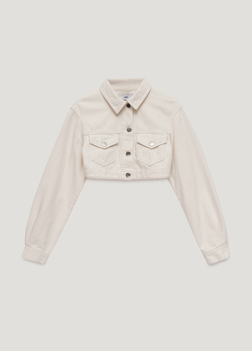 Молочная демисезонная куртка JUL