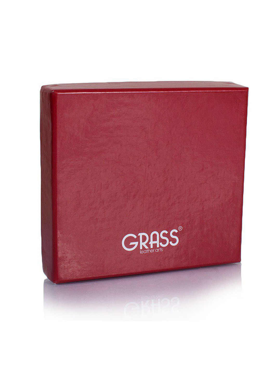 Мужское кожаное портмоне 10,5х9х2 см Grass (195770969)