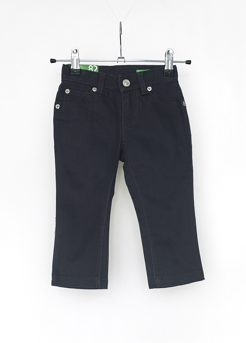 Темно-серые демисезонные прямые джинсы United Colors of Benetton