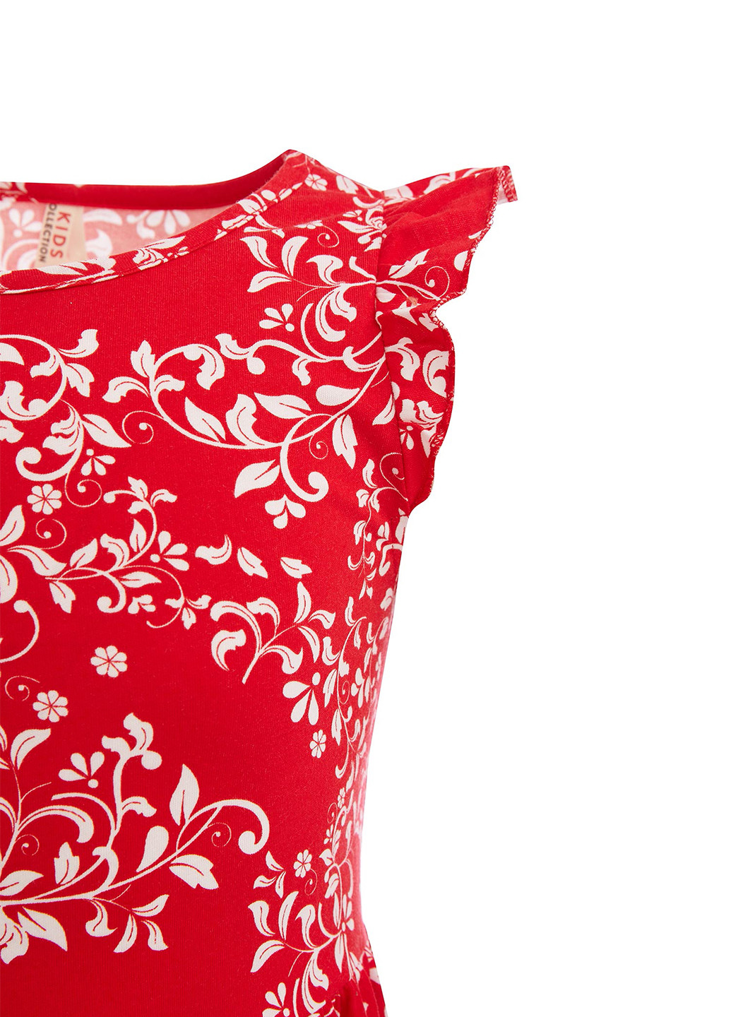Червона кежуал плаття, сукня кльош DeFacto