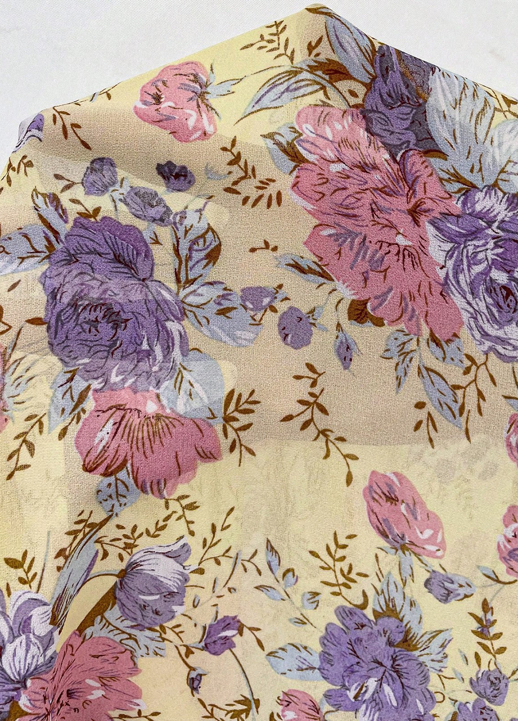 Желтое кэжуал платье в стиле ампир, клеш SHEIN розы