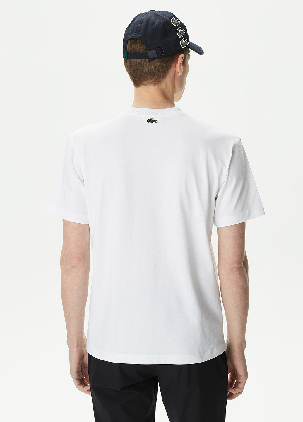 Біла футболка Lacoste