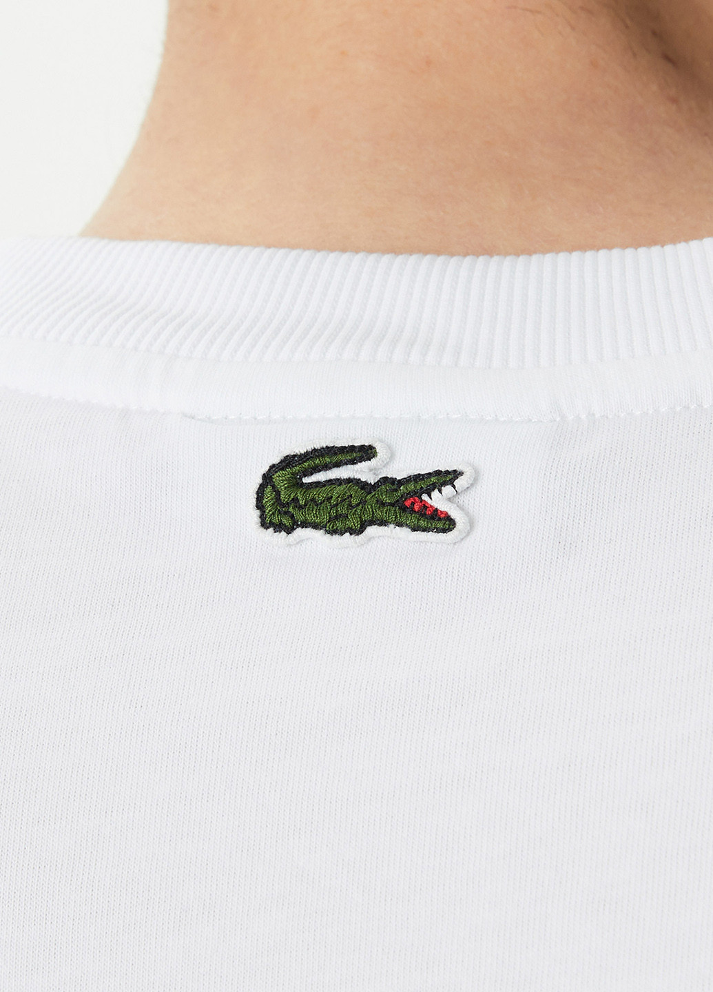 Біла футболка Lacoste