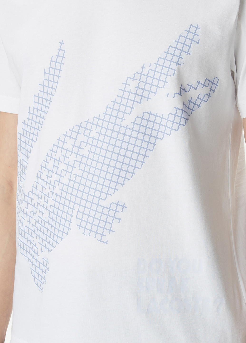 Біла футболка Lacoste