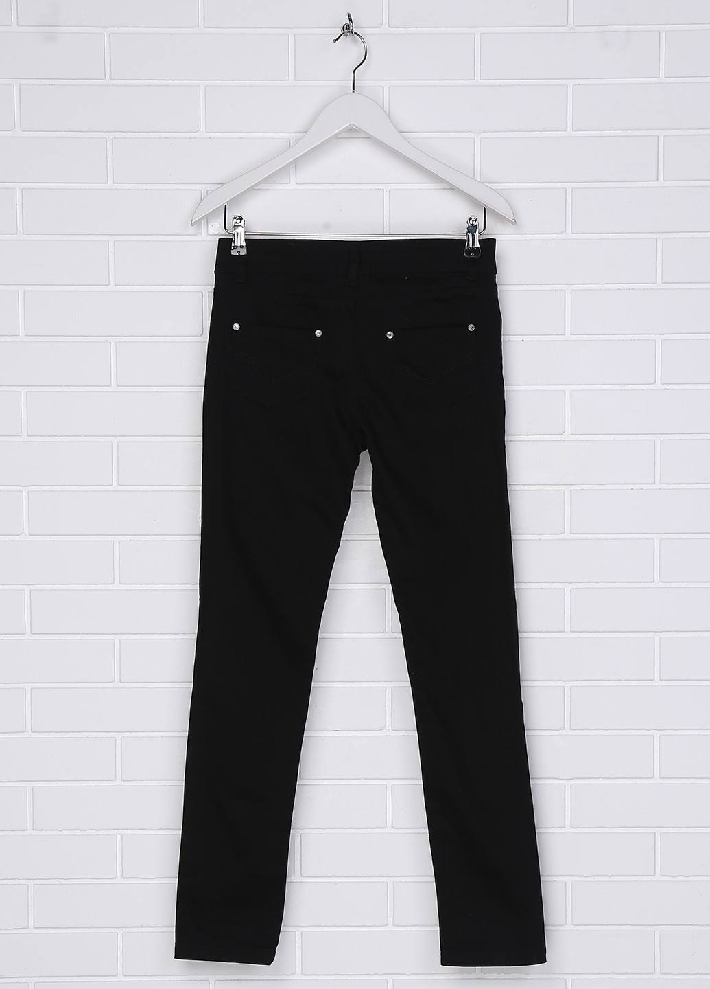 Джинси Colours завужені однотонні чорні джинсові