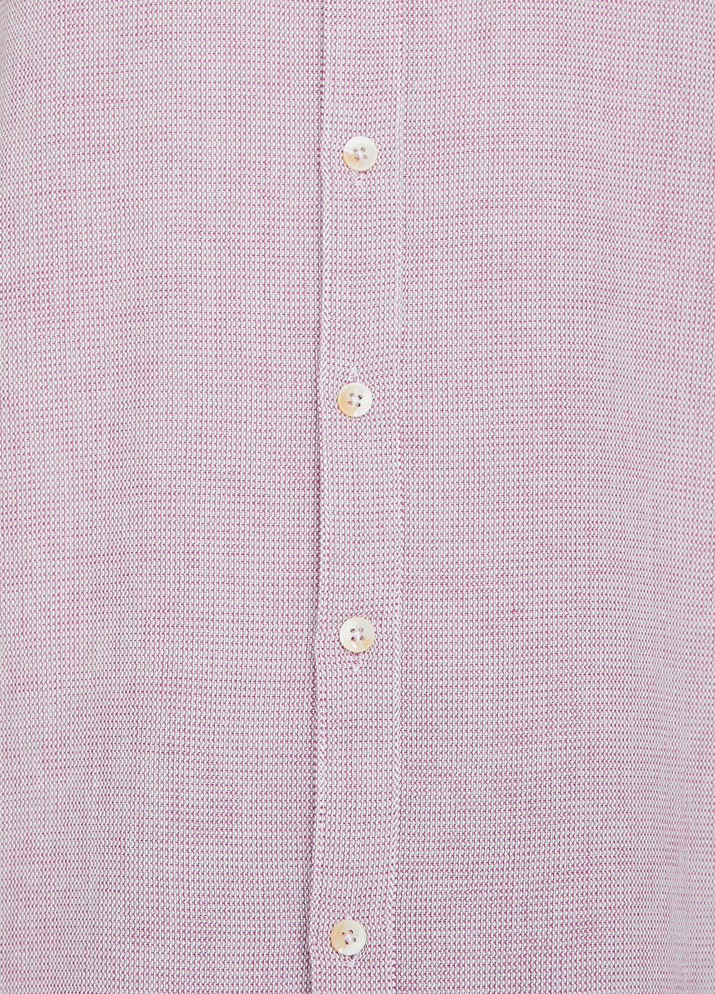 Светло-бордовая кэжуал рубашка с геометрическим узором KOTON