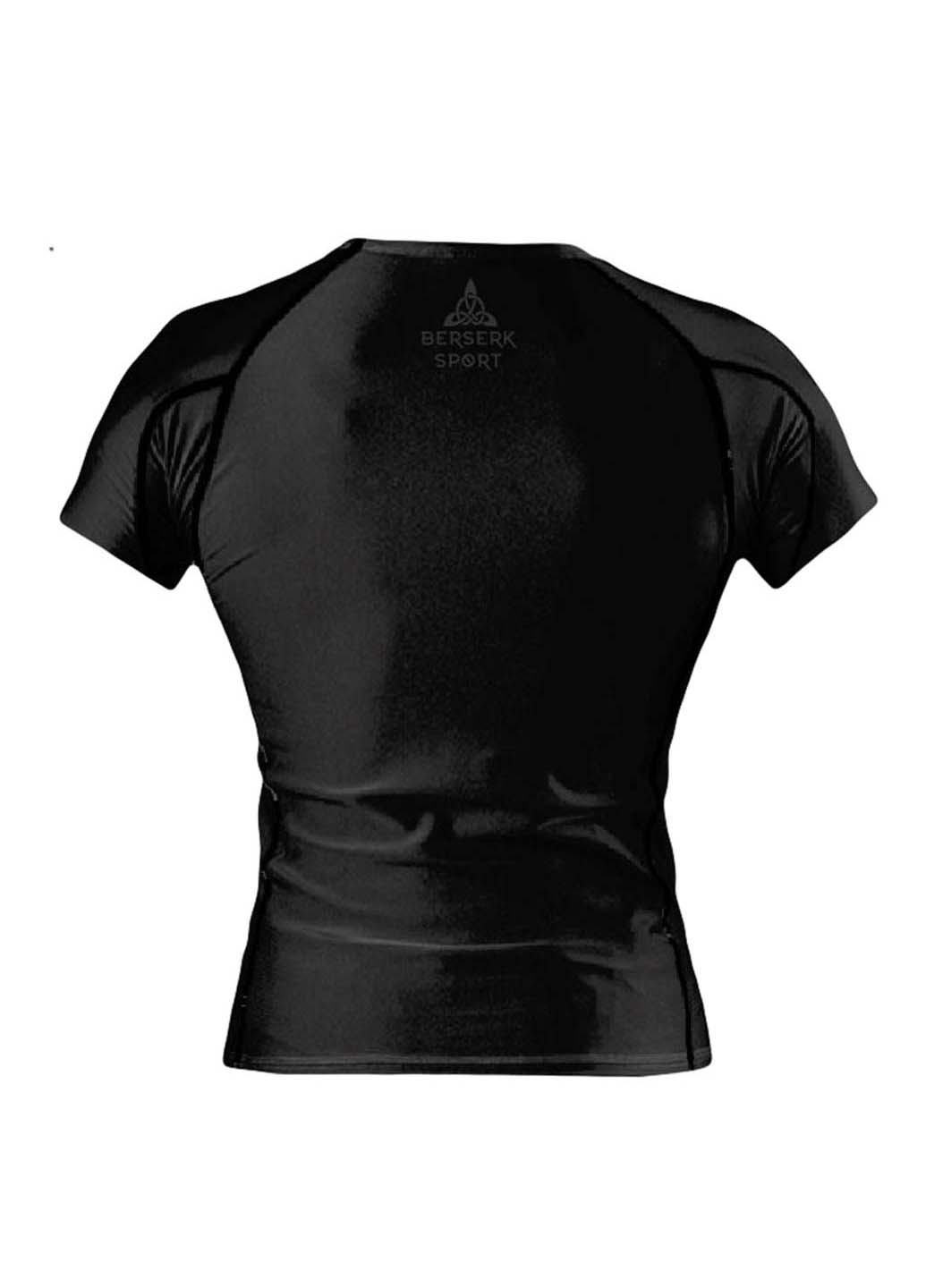 Чорна демісезонна футболка Berserk Sport