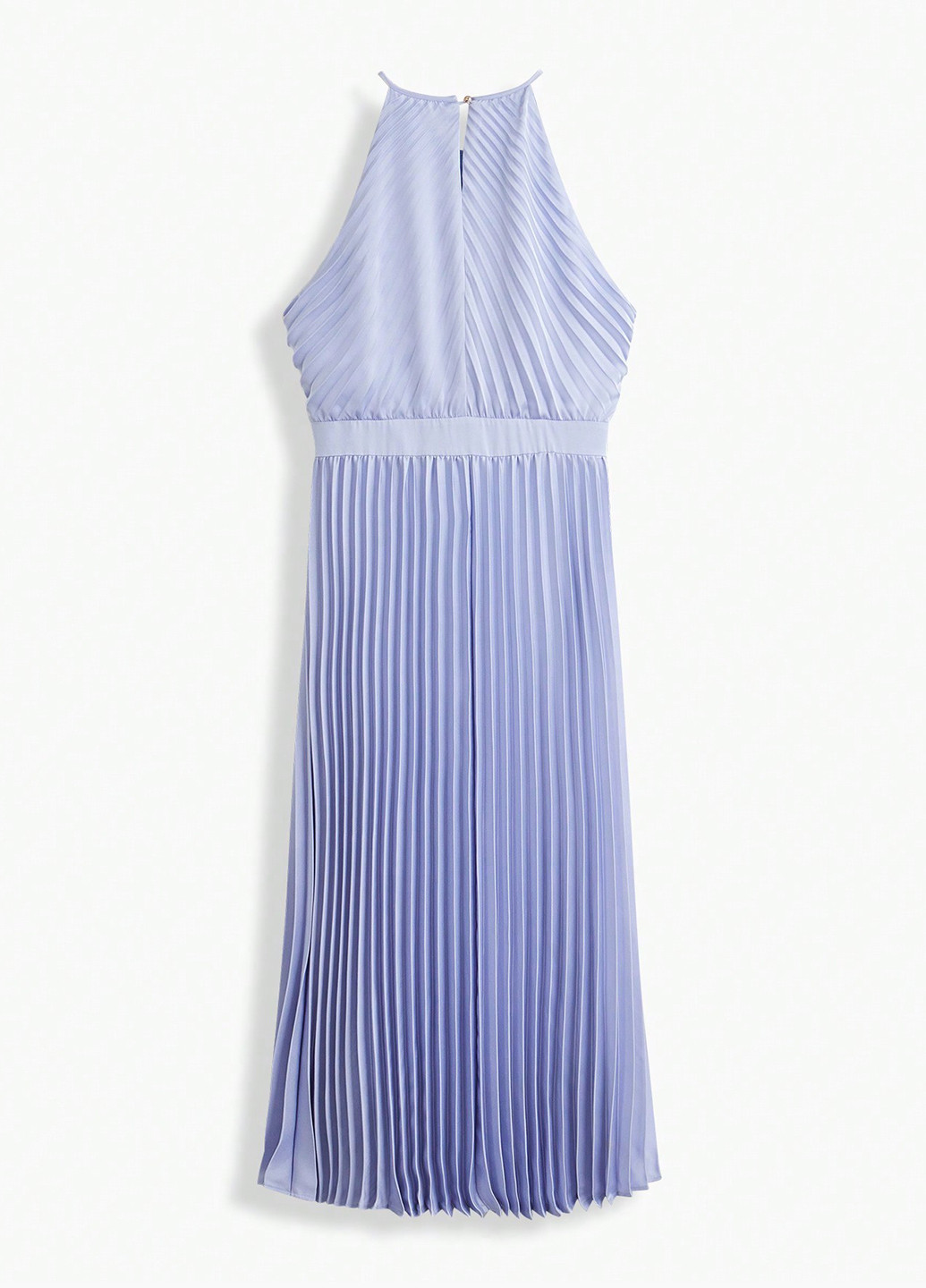 Бузкова коктейльна сукня кльош, плісована SHEIN однотонна