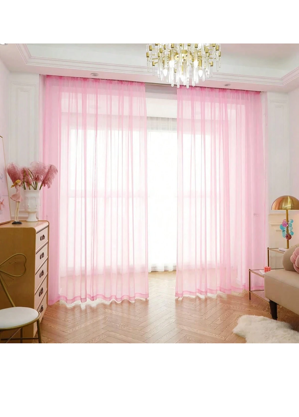 Тюль, 140х260 см SHEIN (367747391)