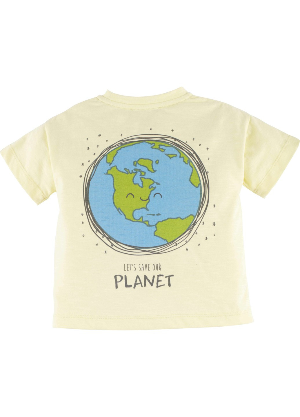 Зеленый летний комплект футболка +шорти 15135 Idil Baby Mamino