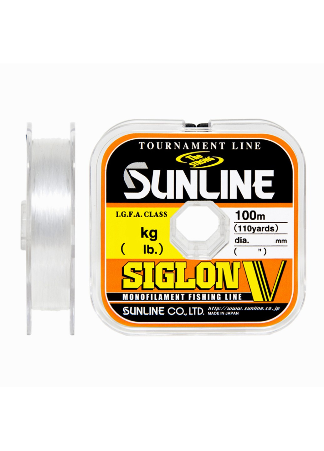 Леска Siglon V 100м 0,26мм 6кг/13lb (1658-05-02) Sunline (252468359)