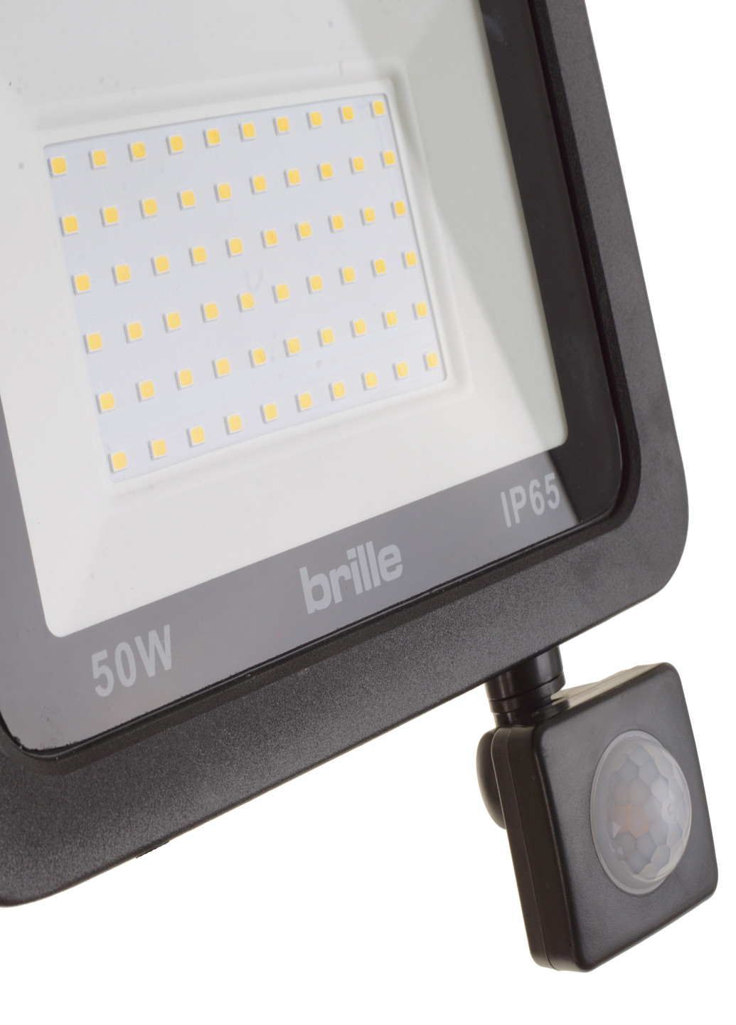 Светодиодный прожектор с датчиком движения HL-19P/50W NW IP65 Brille (246653806)