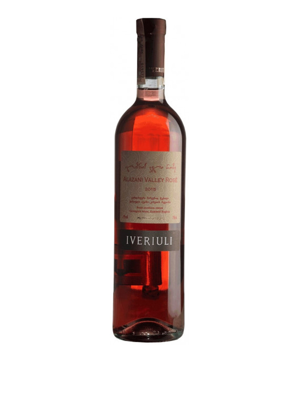Вино Алазанська долина рожеве напівсолодке, 0,75л Iveriuli (213318556)
