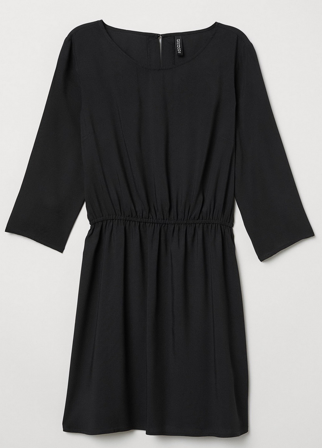 Черное кэжуал платье H&M