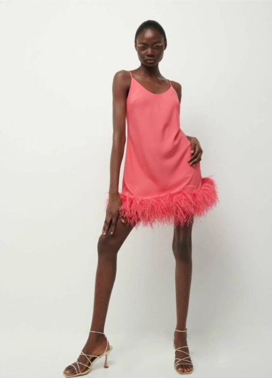 Малинова сукня Asos