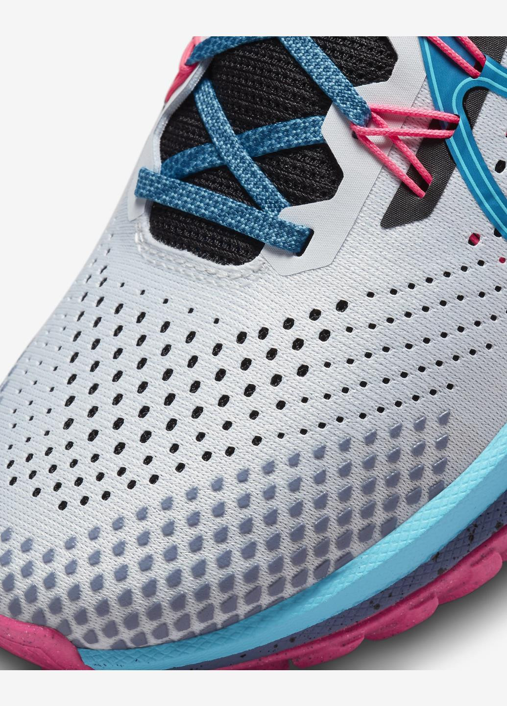 Цветные демисезонные кроссовки fb7182-001 Nike React Pegasus Trail 4 SE