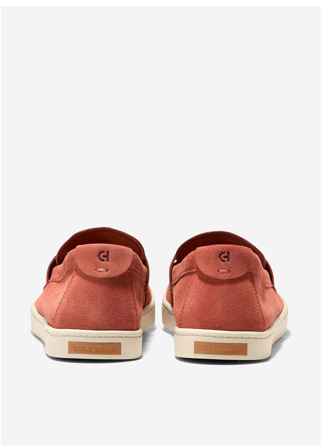 Коралловые кэжуал туфли Cole Haan без шнурков