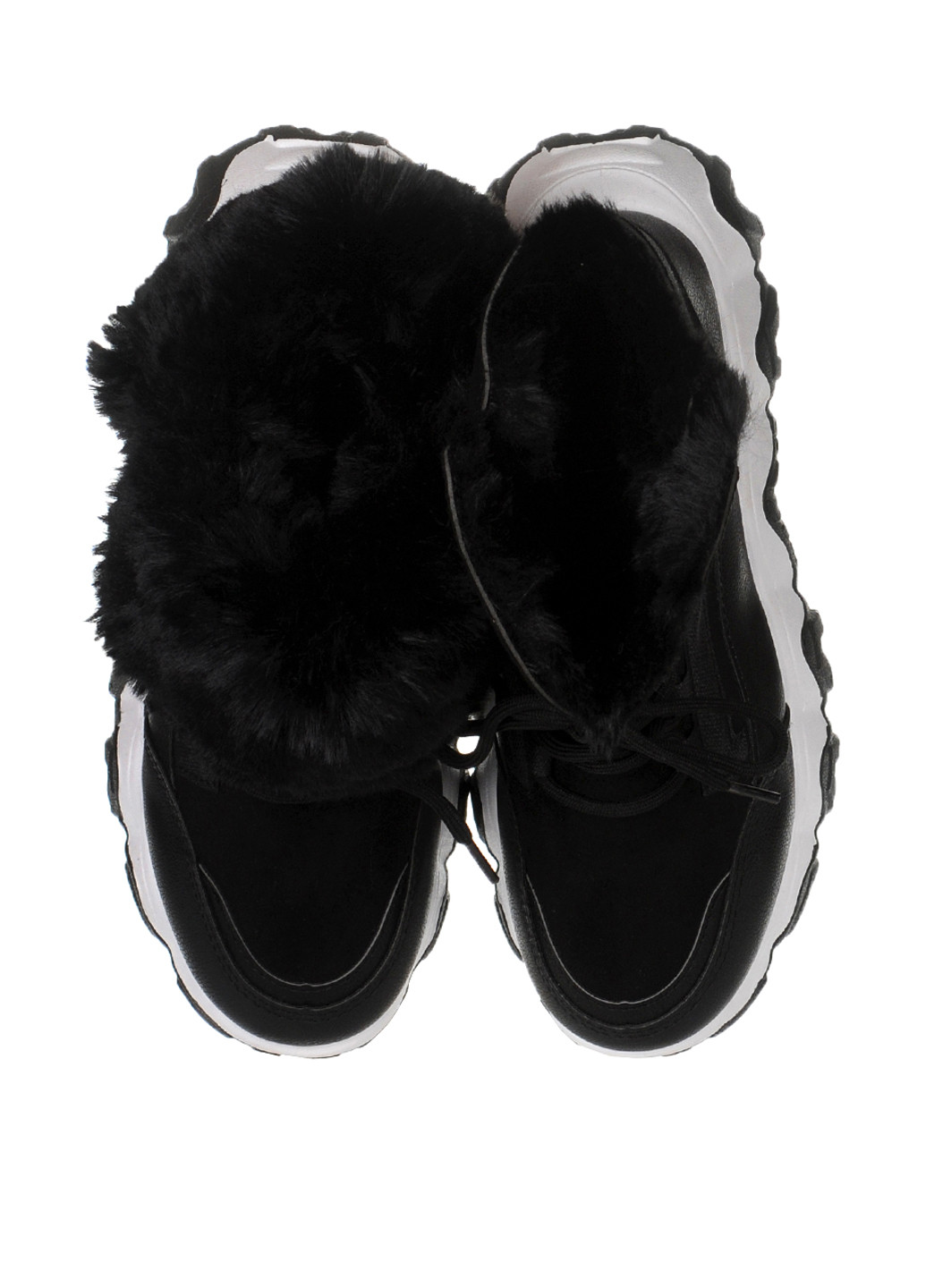 Черные зимние кроссовки Loretta