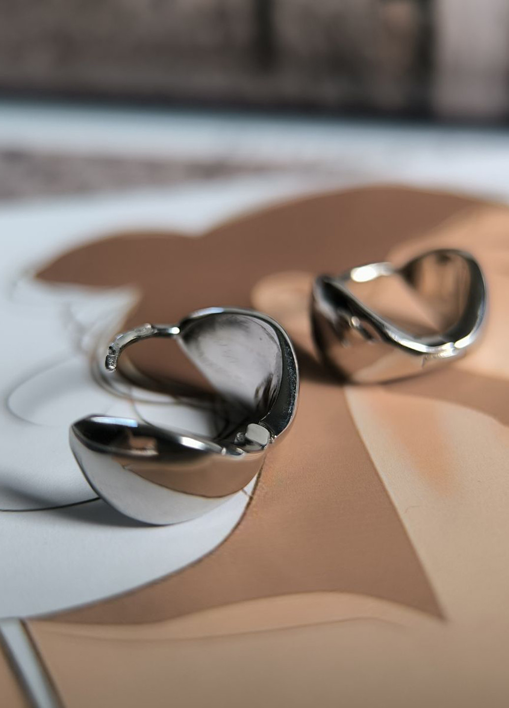 Серьги Silver Flame (354214671)