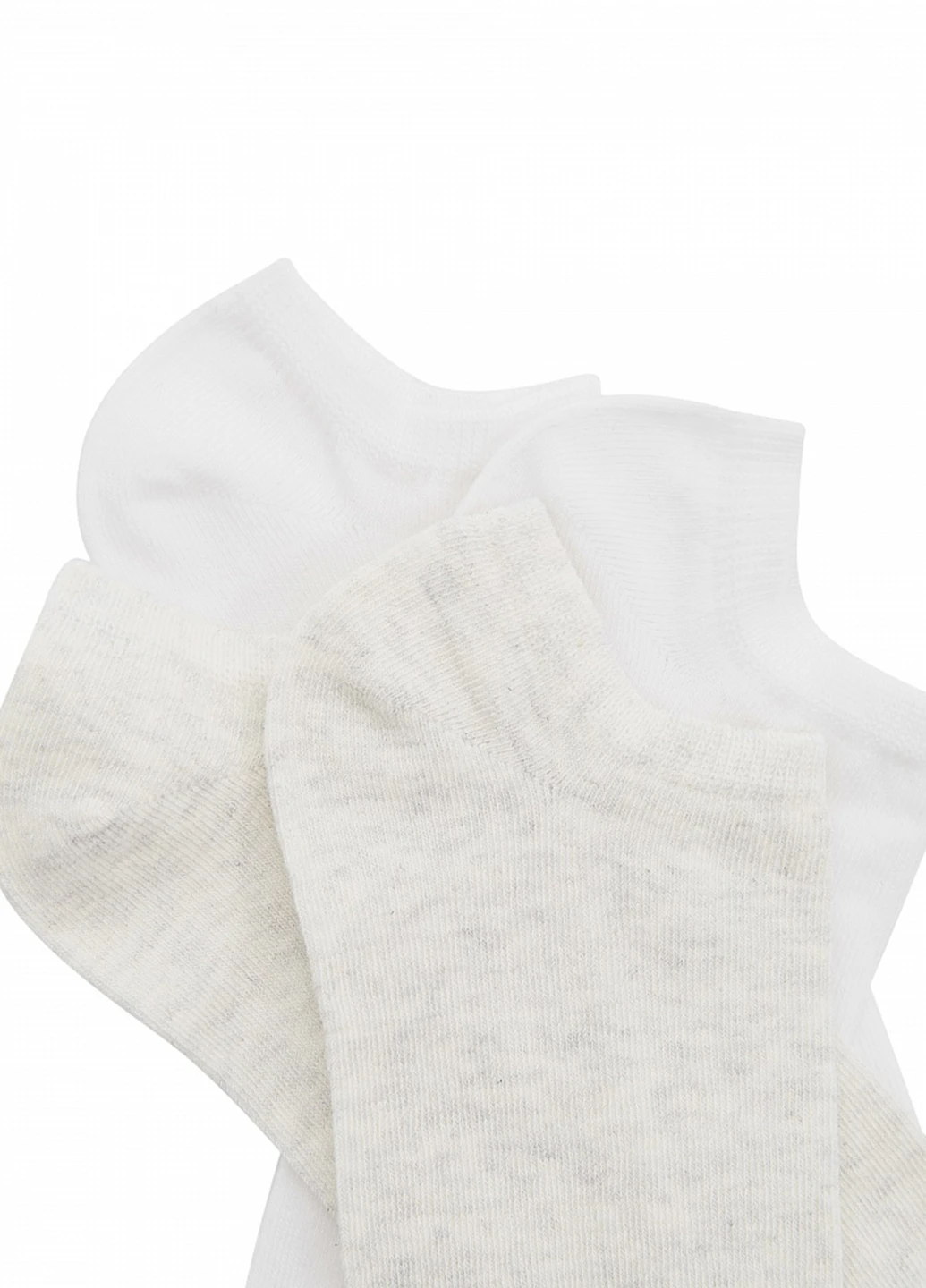 Белые носки (2 пары) United Colors of Benetton однотонные (118094400)