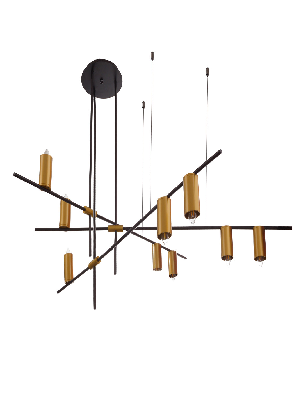 Потолочная люстра BL-904S/9 E27 BK/G Brille (247209187)