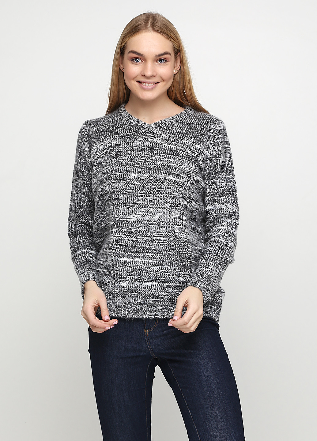 Сірий демісезонний пуловер пуловер Long Island