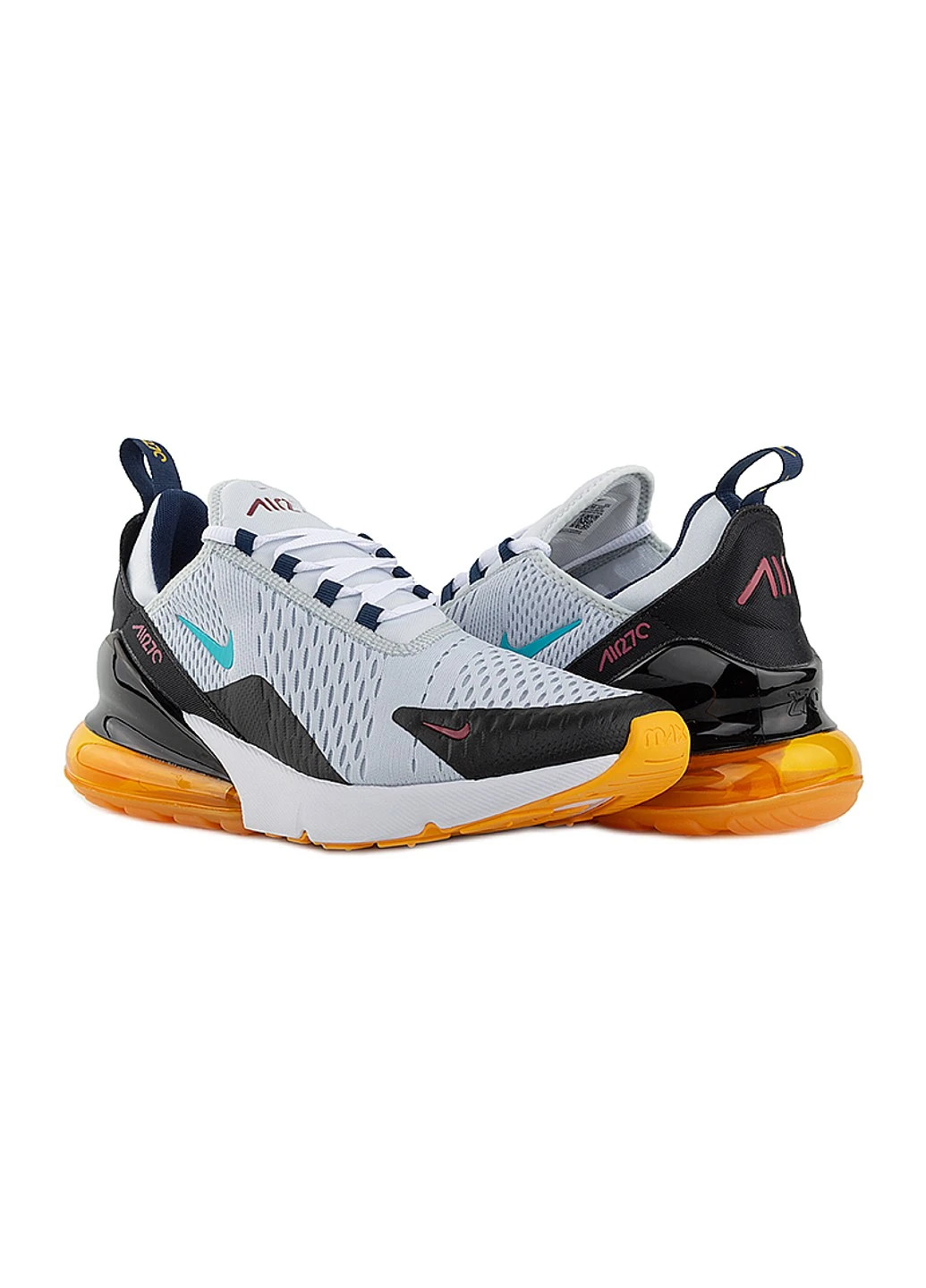 Білі кросівки air max 270 демісезон Nike