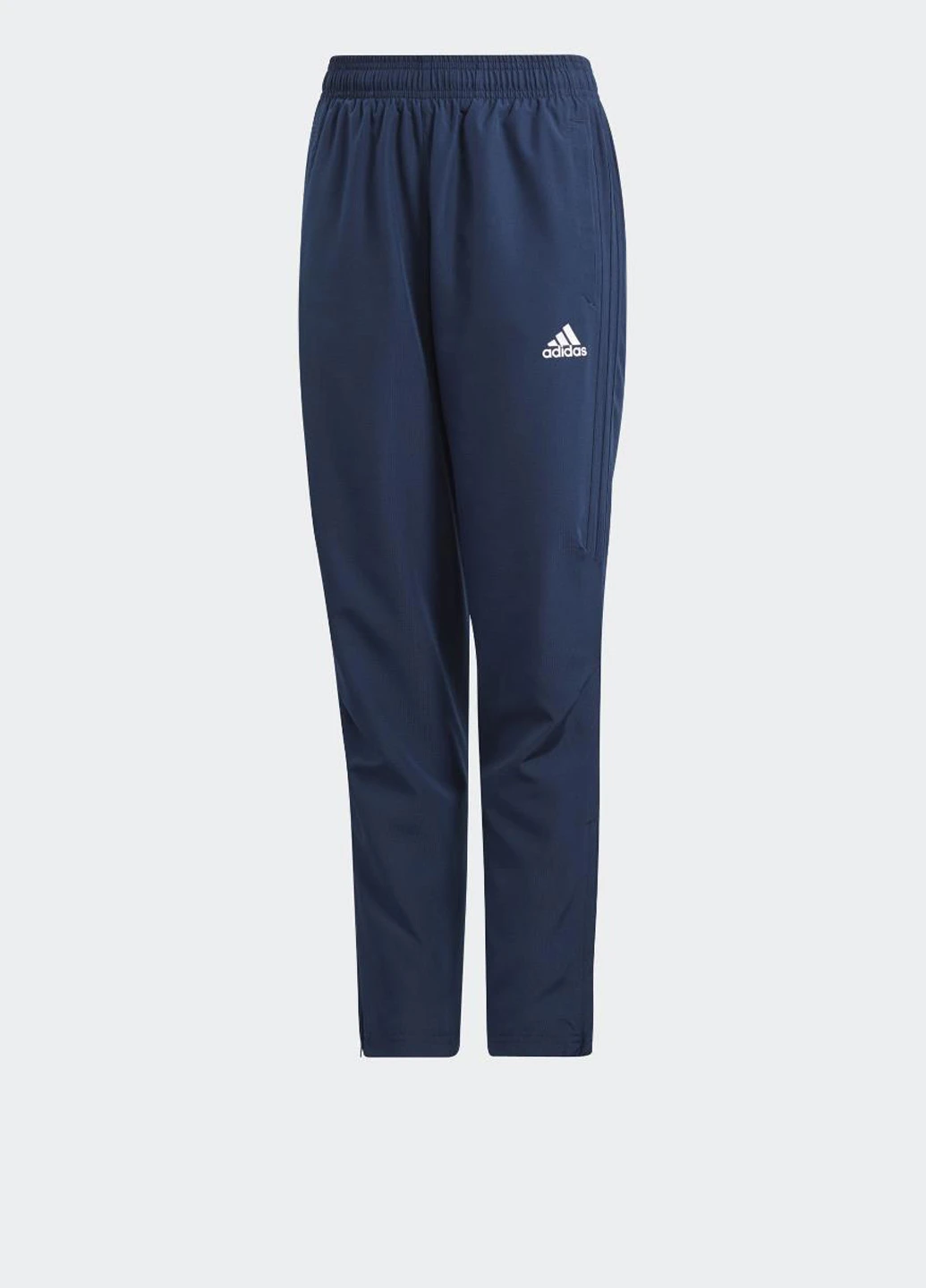 Синие спортивные демисезонные зауженные брюки adidas