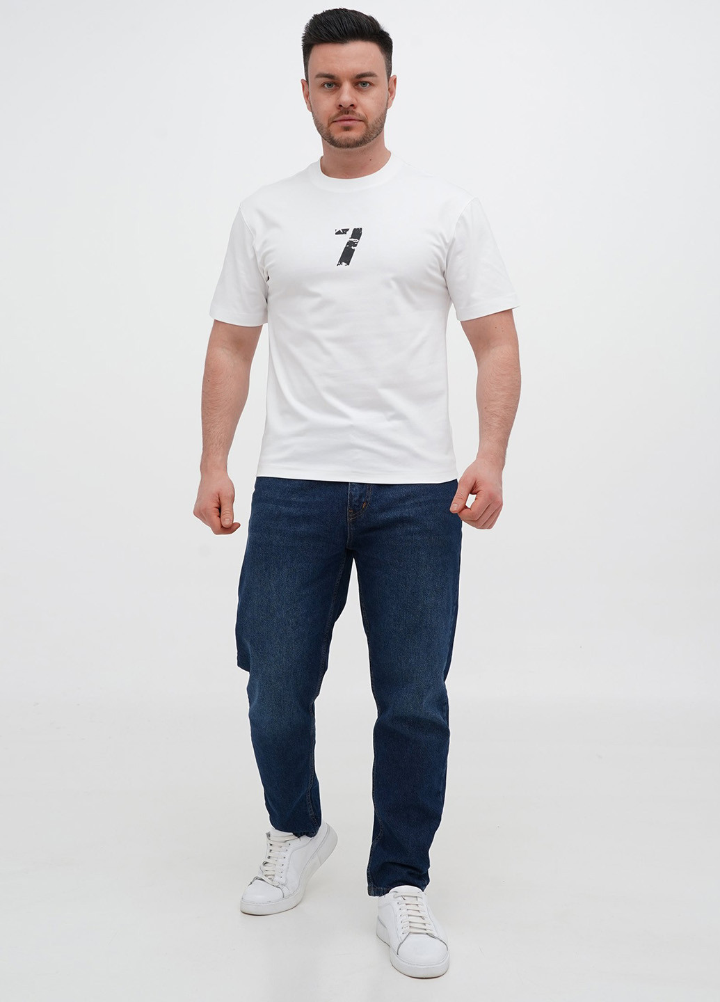 Біла футболка Trend Collection