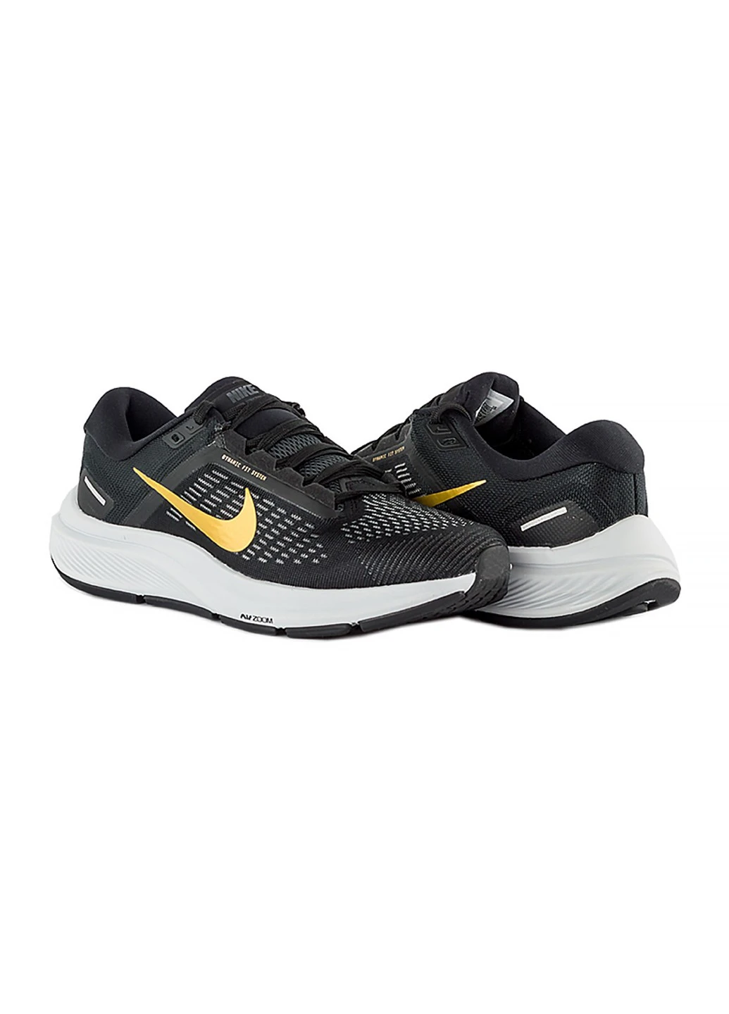 Кросівки W AIR ZOOM STRUCTURE 24 Nike чорні демісезони (256006154)