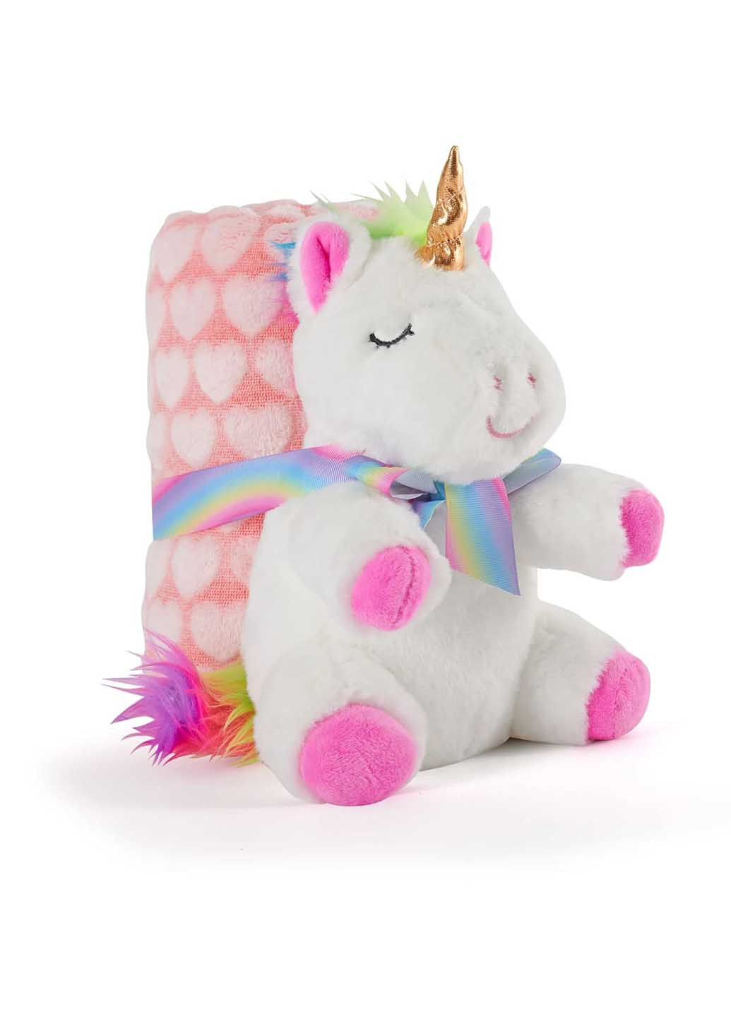 Плед з м'якою іграшкою, 120x80 см Perletti (363640833)