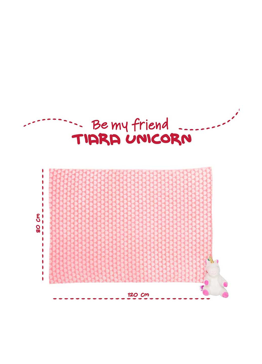 Плед з м'якою іграшкою, 120x80 см Perletti (363640833)