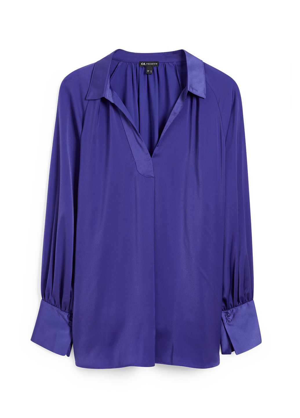 Васильковая блуза C&A