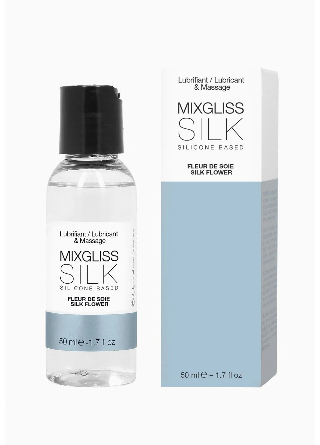 Лубрикант на силиконовой основе SILK - FLEUR DE SOIE (50 мл) с цветочным ароматом MixGliss (251876892)