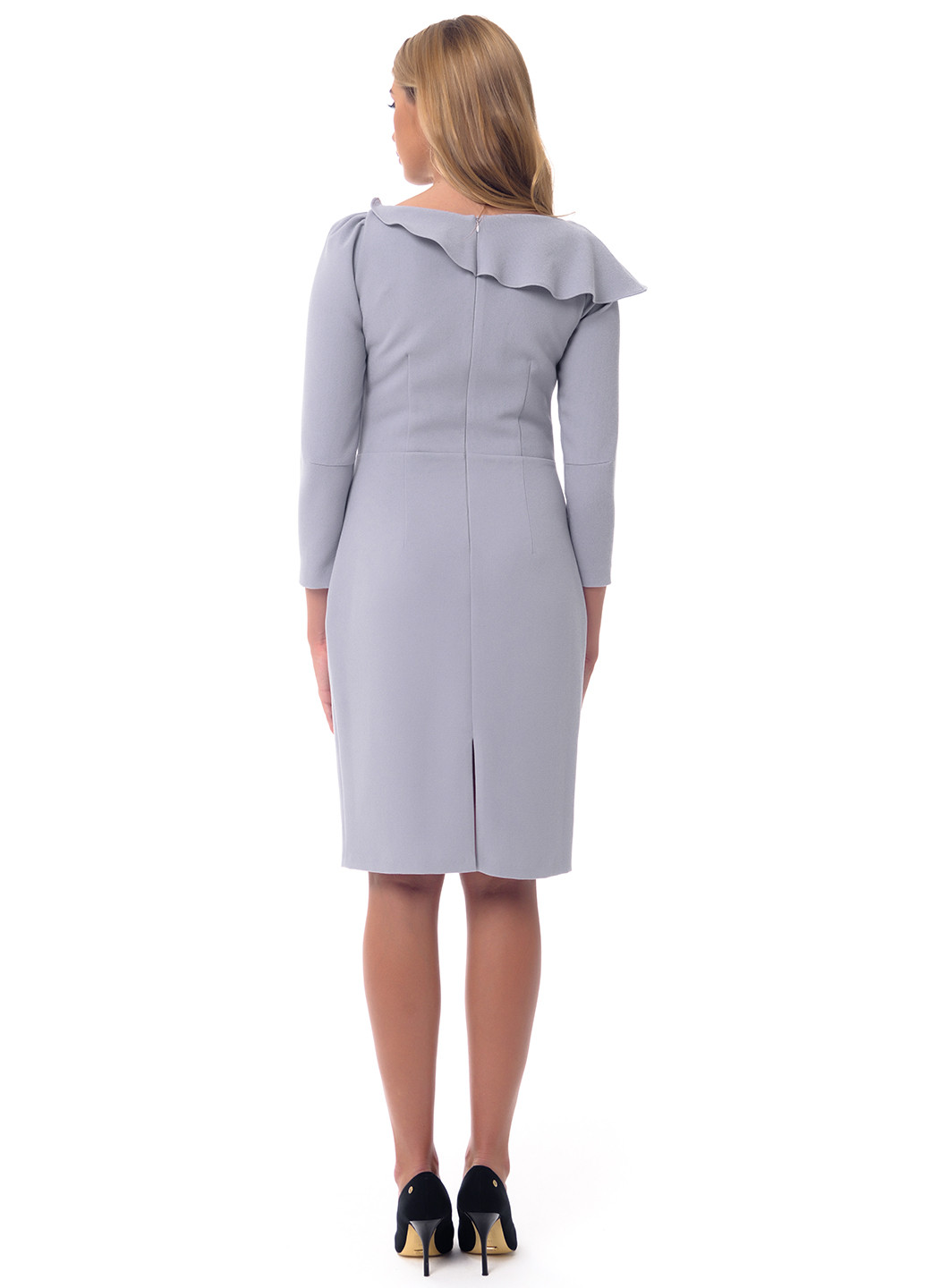 Світло-лілова кежуал сукня GENEVIE однотонна