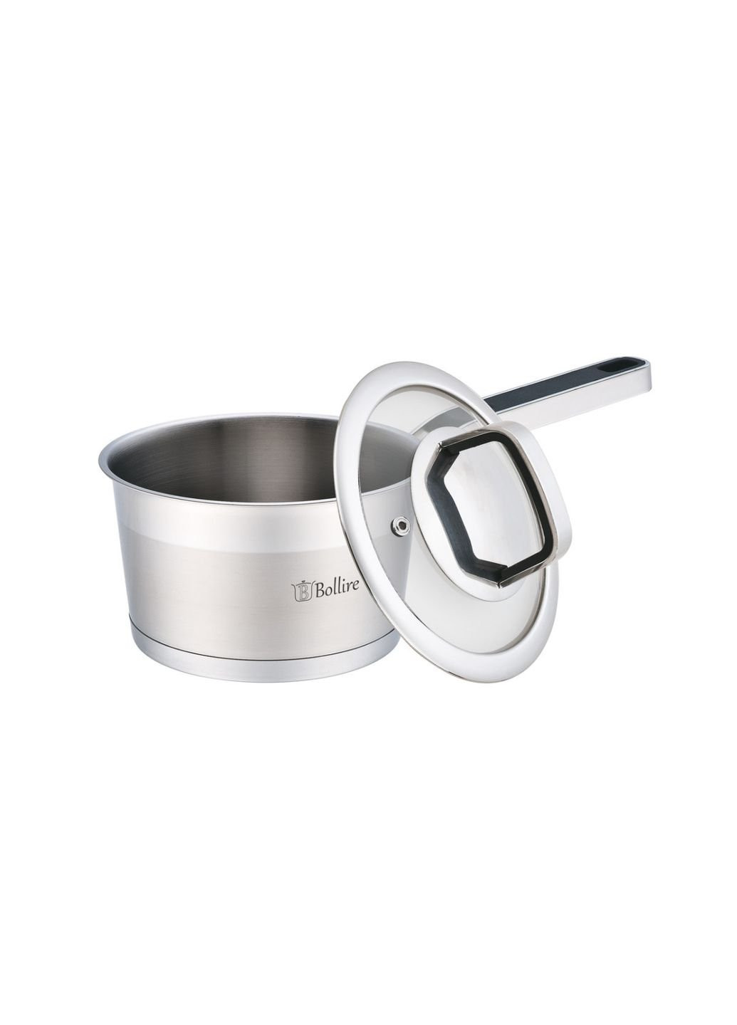 Ковш с крышкой BR-2101 1,6 л 16х9,5 см Bollire (253612663)