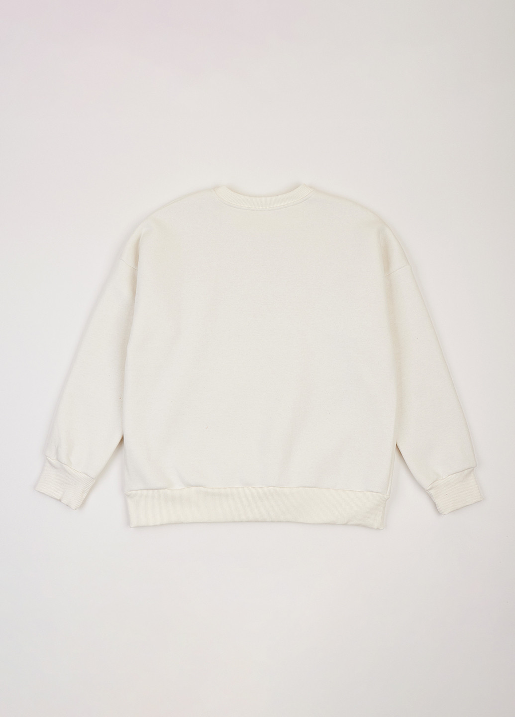 Молочний світшот Фламинго однотонний без декору (303403388)